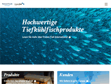 Tablet Screenshot of frozenfish.de